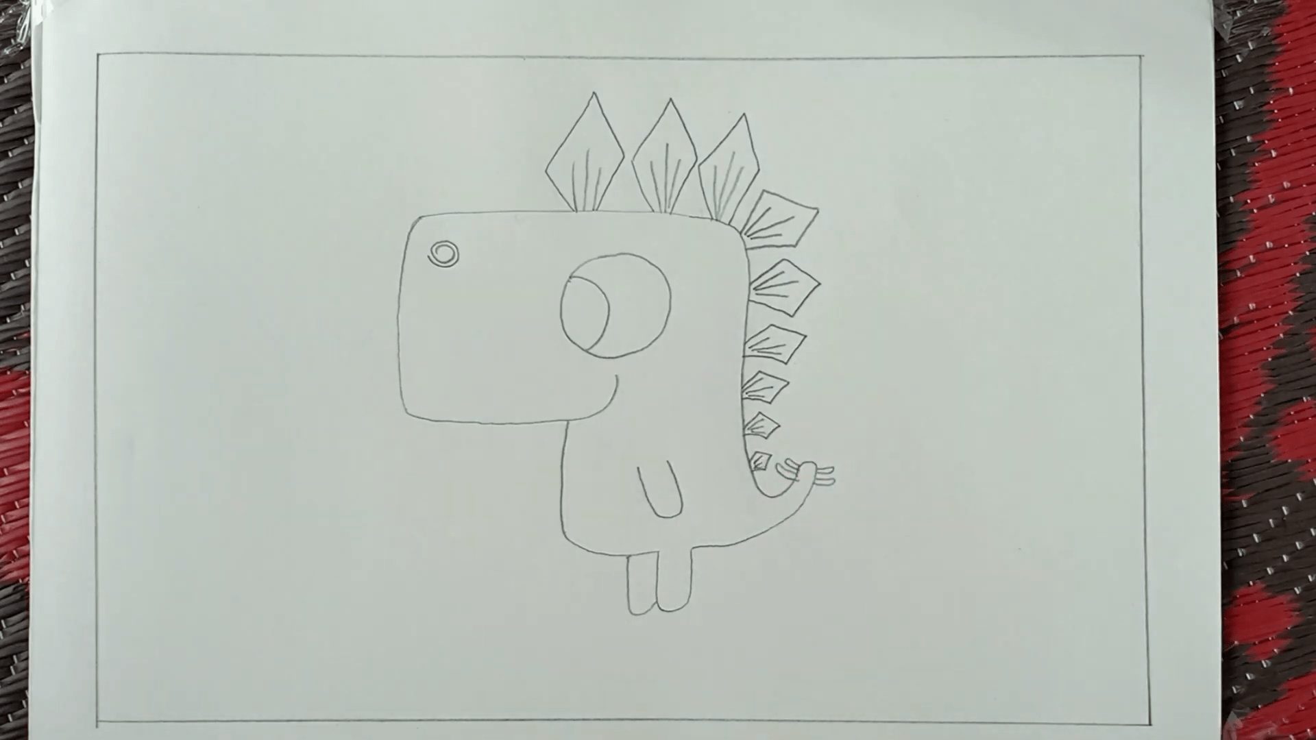 Dinosaur Drawing For Kids Step by Step Easy 4 Cartoon Dragon Drawing Tutorial For Kids 3