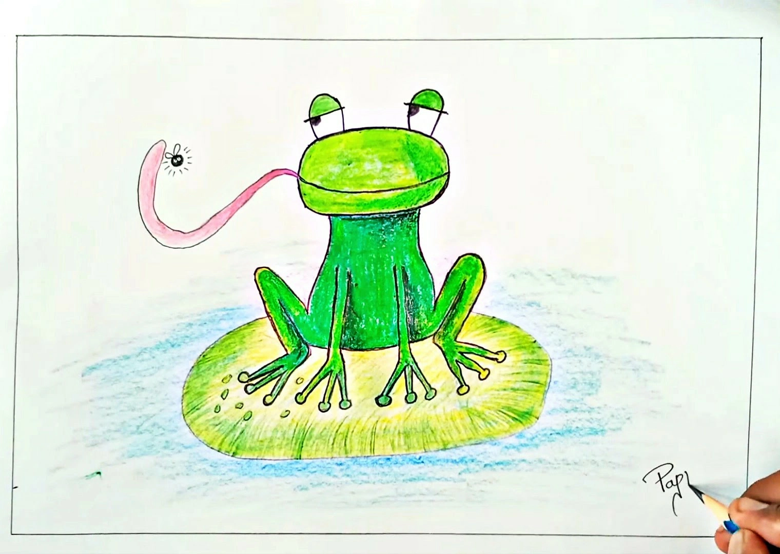 How To Draw a Frog Step By Step – Easy Step By Step Drawing 8 How To Draw a Frog Step By Step - Easy Step By Step Drawing For Kids