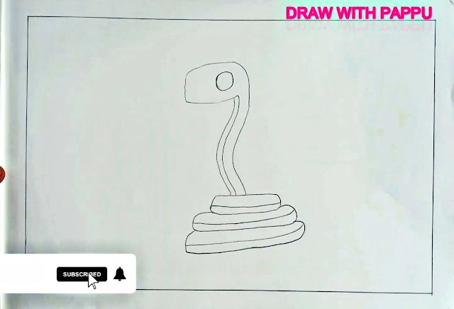 How to Draw a Snake - Step-by-Step Guide 3 How to Draw a Snake Step By Step – Easy Drawing For Kids 2
