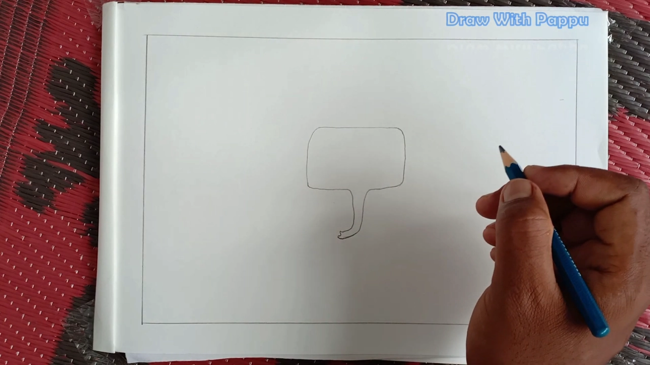 Step-by-Step Guide, Easy Elephant Drawing for Kids 3 Elephant Drawing Step by Step 2