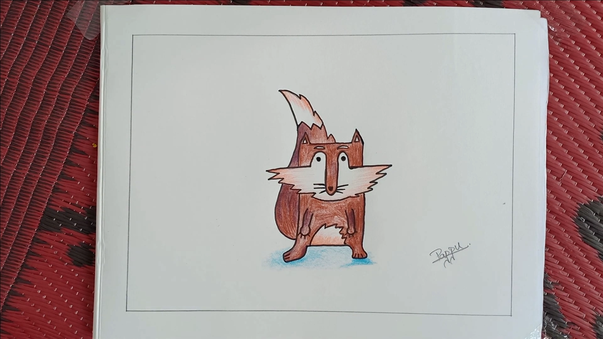 How To Draw a Cartoon Fox Step by Step For kids 9 How To Draw a Cartoon Fox Step by Step For kids 9 1