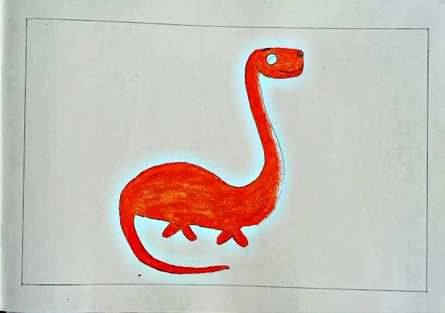 How to Draw a Dinosaur Step By Step - Easy Drawing For Kids 5 How to Draw a Dinosaur Step By Step – Easy Drawing For Kids 4