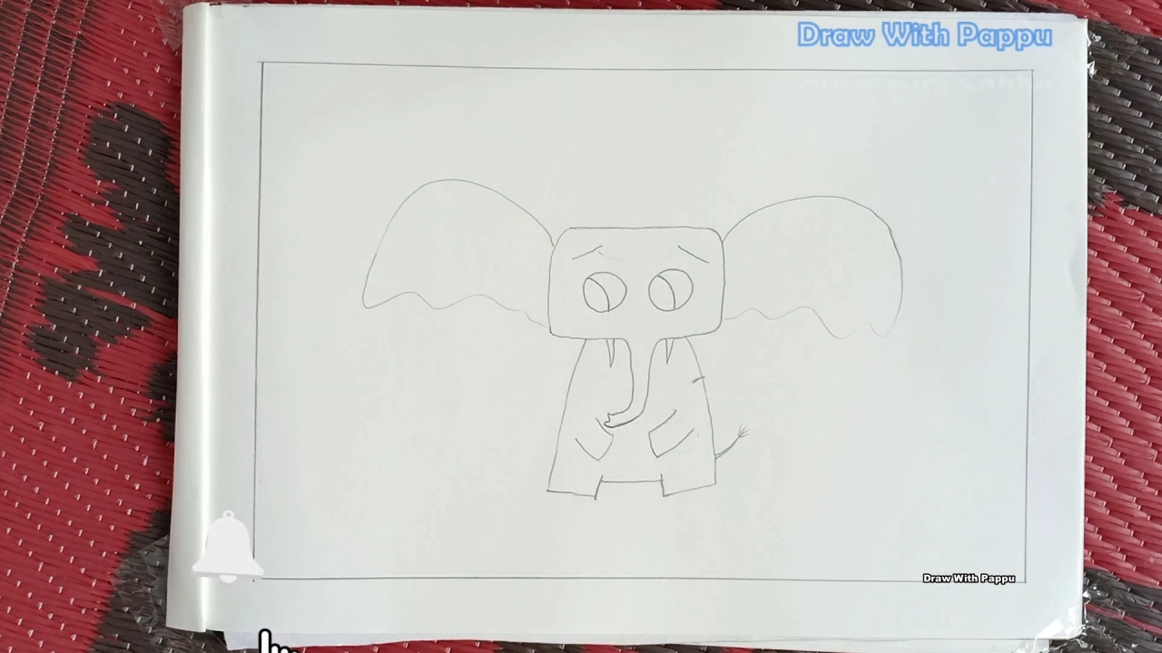 Step-by-Step Guide, Easy Elephant Drawing for Kids 6 How to draw an elephant easy step by step