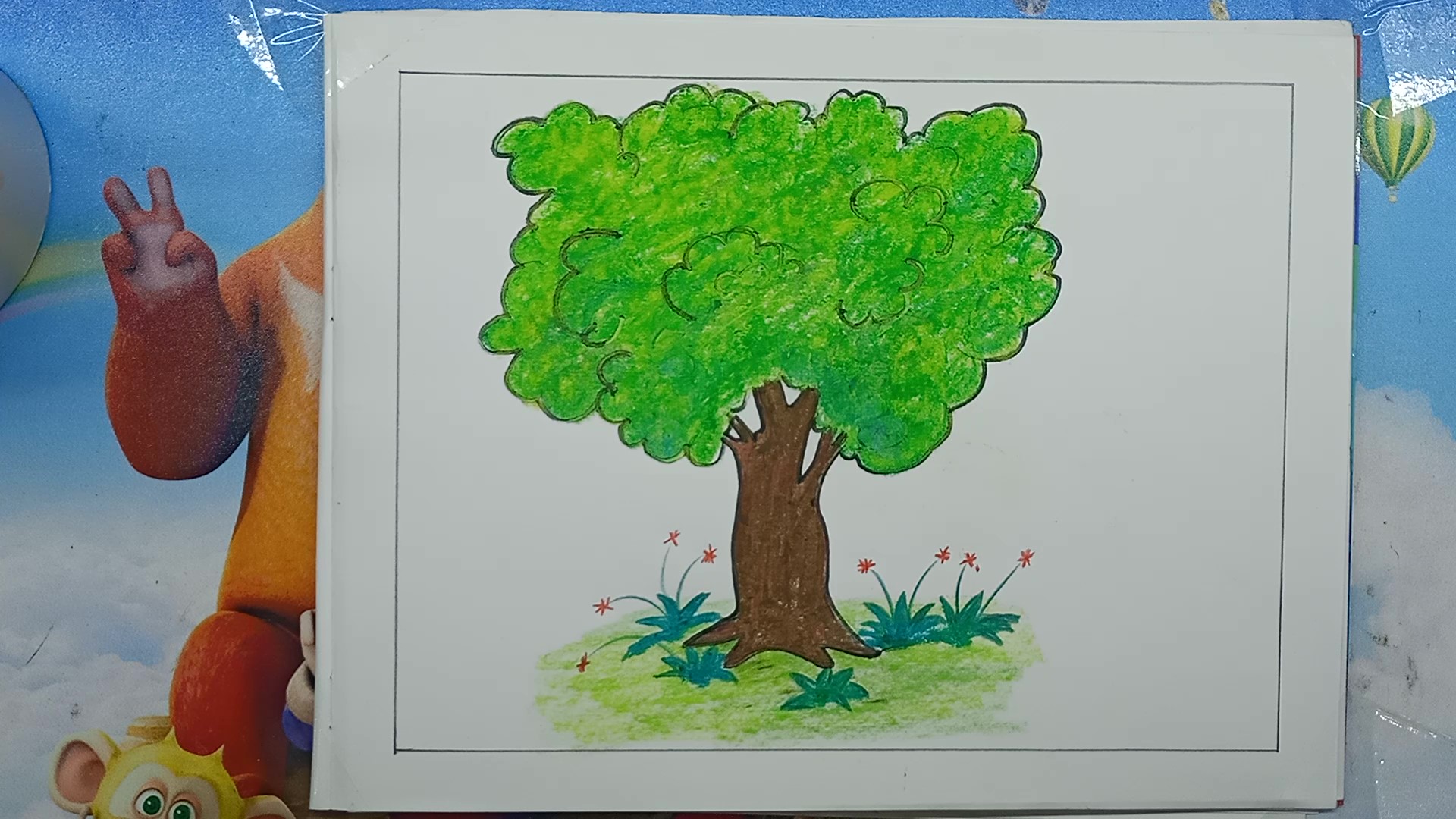 How to Draw a Tree Step by Step for Beginners/Kids 9 Tree Drawing step by step 9