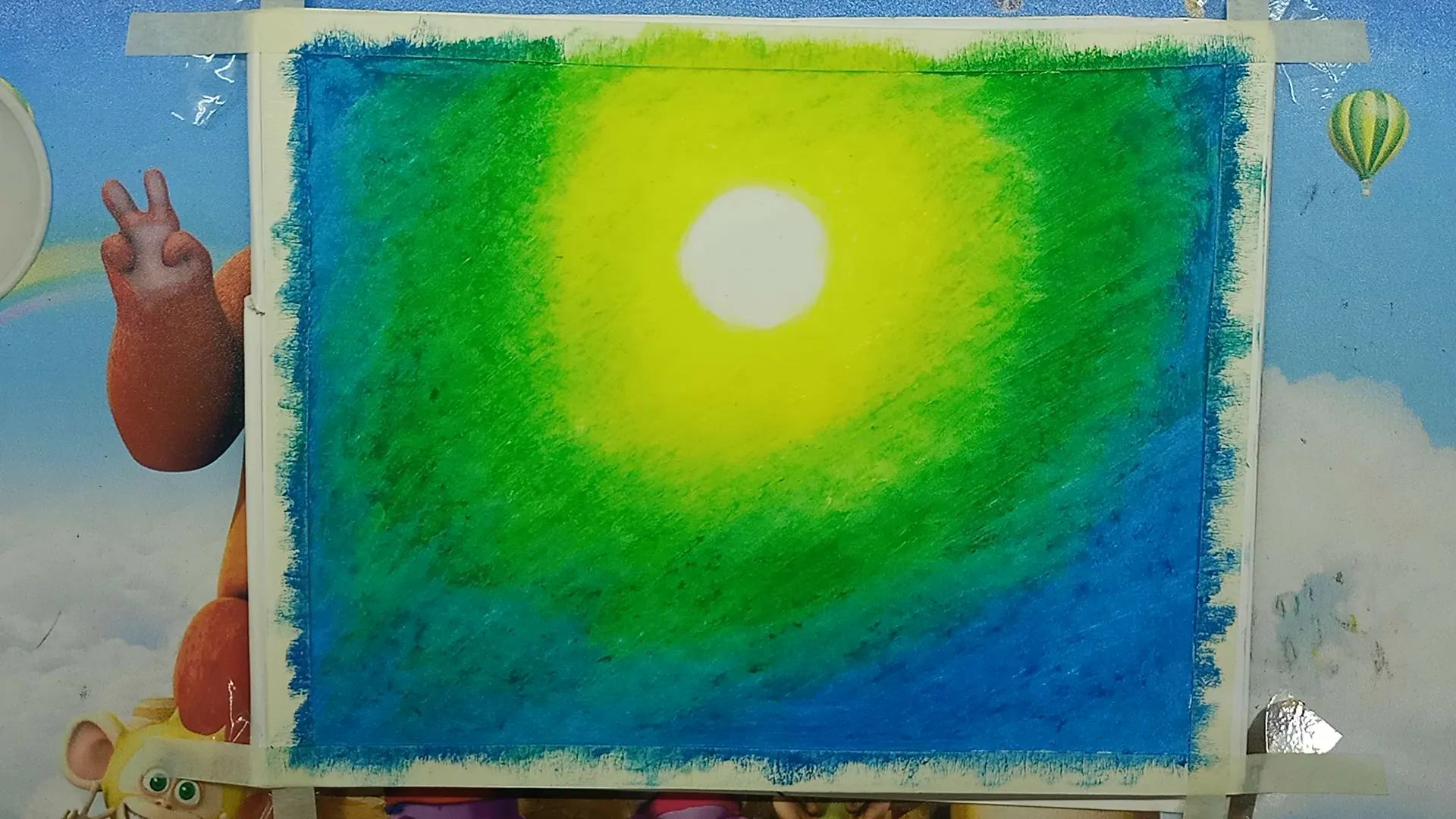 Lovely Birds Drawing Night Scenery Step by Step Easy 5 baby bird night drawing 4