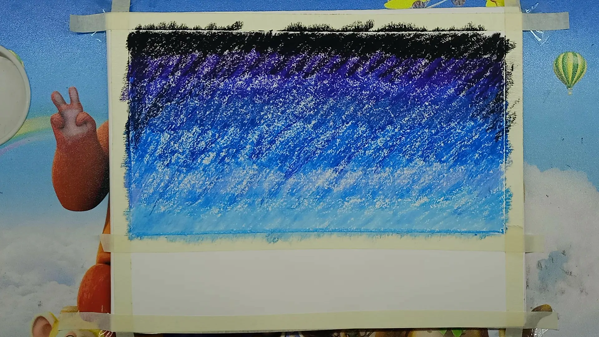 best night scenery drawing 2