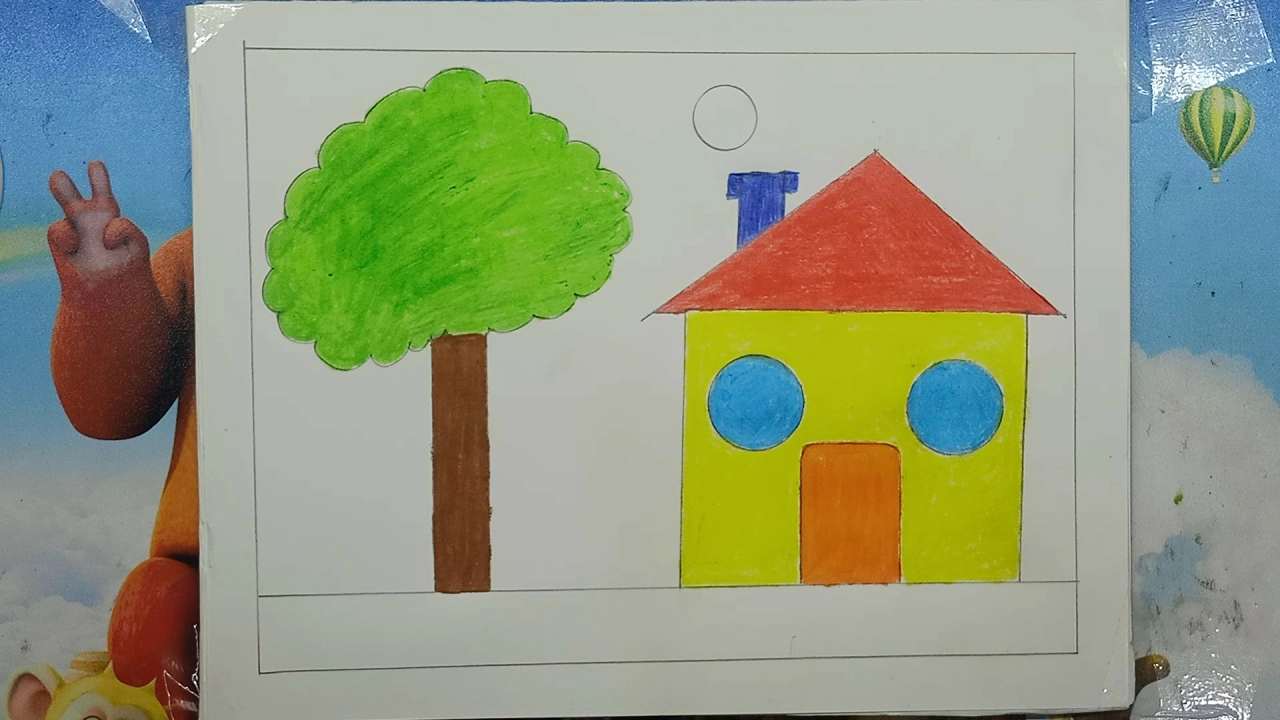 Easy Basic Scenery Drawing For Kids Step-by-Step 10 10
