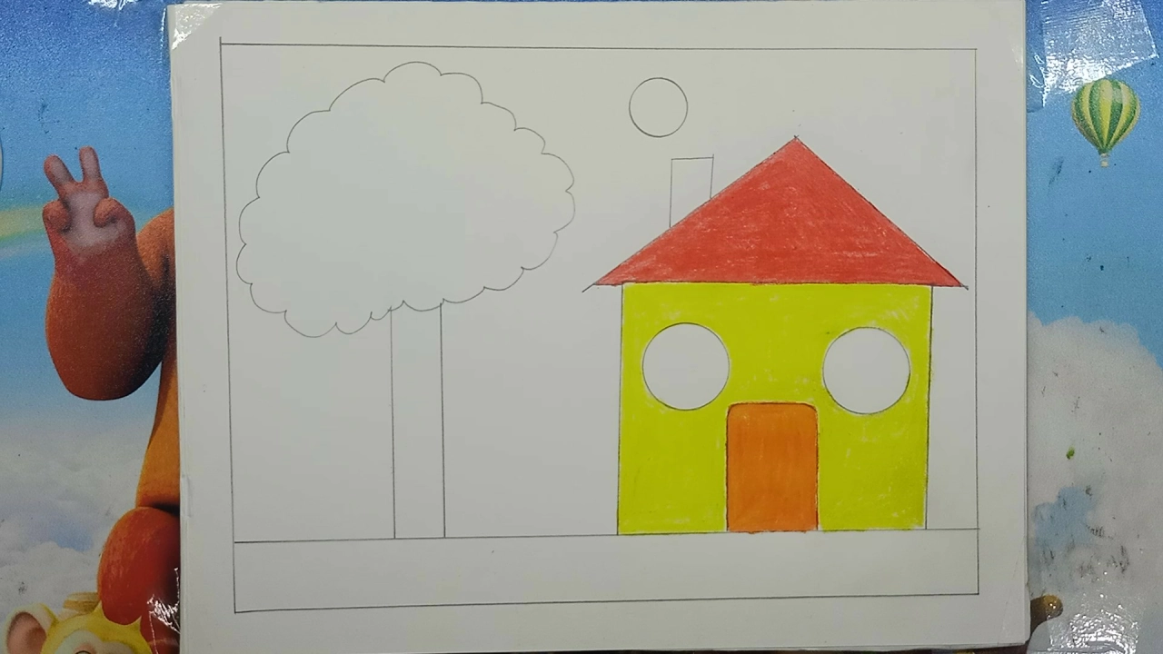 Easy Basic Scenery Drawing For Kids Step-by-Step 7 7 1