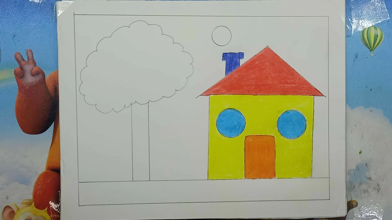 Easy Basic Scenery Drawing For Kids Step-by-Step 8 8 1