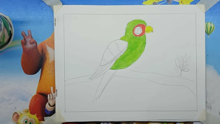 Cute Bird Drawing Easy method for Kids or Beginners 8 bird drawing 9