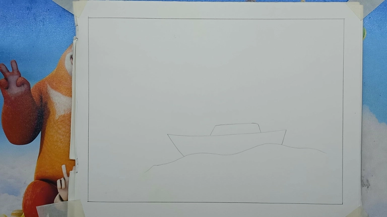 boat drawing 2