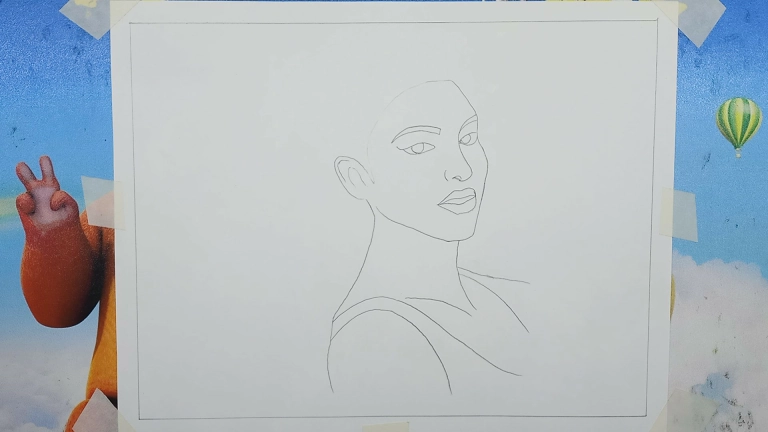 Jacqueline Fernandez Sketch Drawing Easy Step by Step 4 Jacqueline Fernandez Sketch Drawing Easy Step by Step
