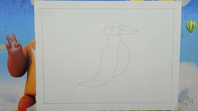 Puffin Drawing