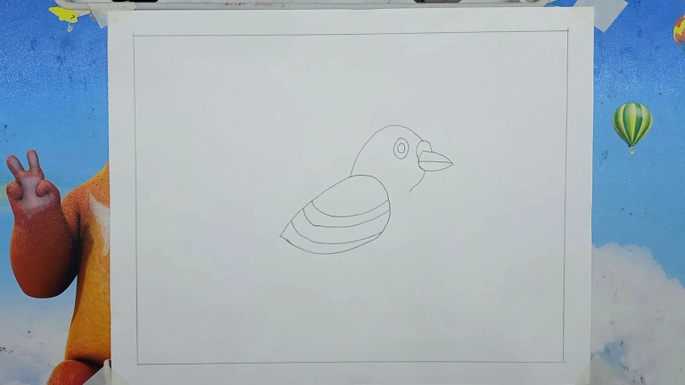 Bird Drawing Easy