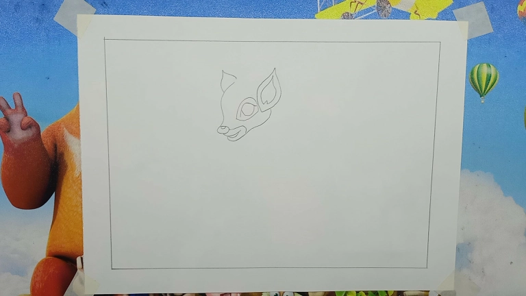 Beautiful Baby Deer Drawing Easy - Animal Drawing wit Oilpastel 3 Beautiful Baby Deer Drawing Easy Step by Step For Kids/Beginners