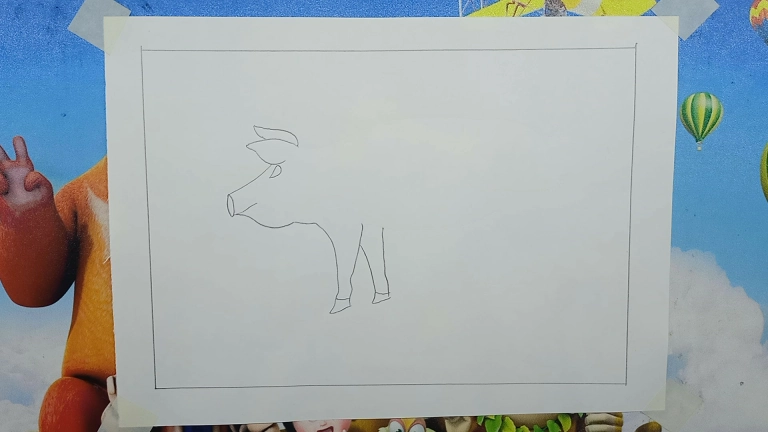 Pig Drawing 3