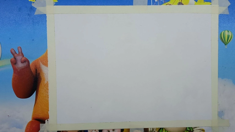 Sunrise Scenery Drawing 1