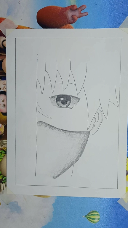 Kai Hiwatari Sketch Drawing Easy - Drawing for Kids 8 Kai Hiwatari Sketch Drawing Easy Step by Step For Kids/Beginners