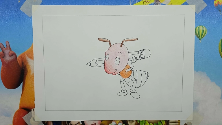 How to Draw an Ant in 14 Simple Steps 10 Ant Drawing Easy Step by Step For Kids/Beginners