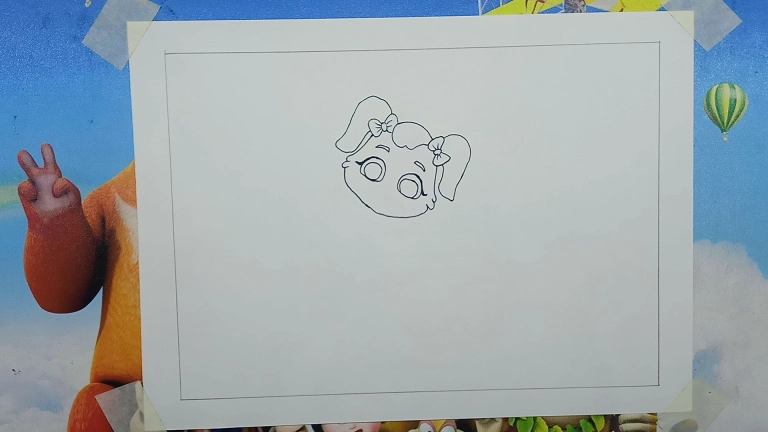 Cute Cat and Golden Fish Drawing Easy - Drawing Tutorial for Kids 4 Cute Cat and Golden Fish Drawing 4
