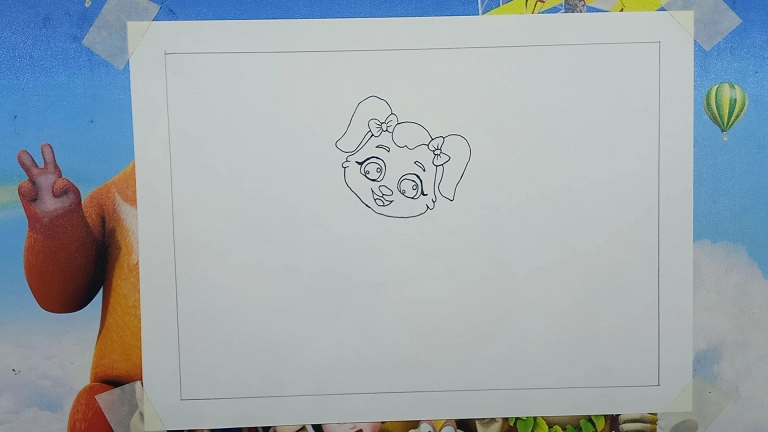 Cute Cat and Golden Fish Drawing Easy - Drawing Tutorial for Kids 5 Cute Cat and Golden Fish Drawing 5
